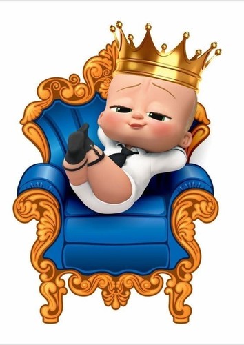 Baby boss commestibile festa - baby,