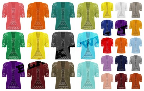 Cardigan bolero donna maglia
