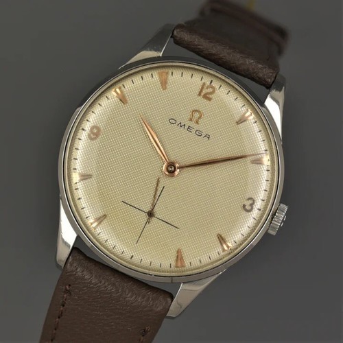 Omega vintage honeycomb dial - honeycomb,