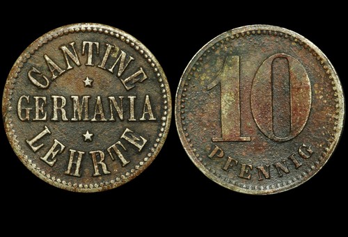 Marca pfennig - marca:, 10