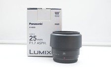 Panasonic Lumix G 25mm f/1.7