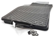 Tappetini in gomma nuovi Fiat 500 (2007-2024) tappetini in gomma 4 pezzi tappetino protettivo