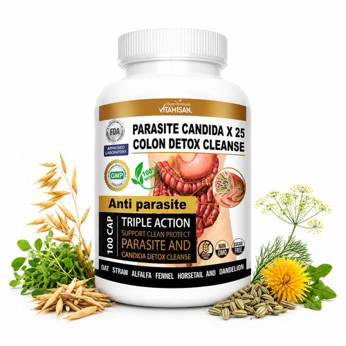Parasite detox cleanse candida - detox,