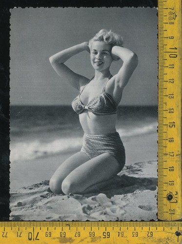 Cartolina anni ragazza - 50, sexy