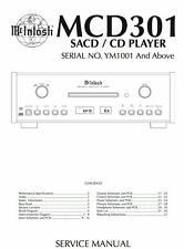 McIntosh MCD301 Schematic