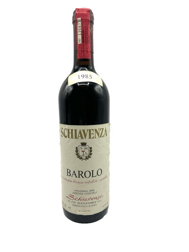 Barolo 1985 schiavenza docg - 1985,