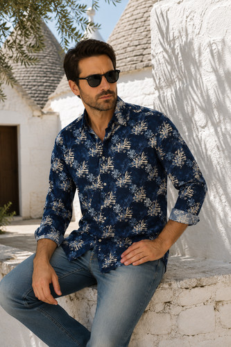 Camicia uomo cape fantasia - camicia, x-cape