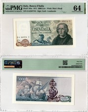 Italia 5.000 Lire Colombo II