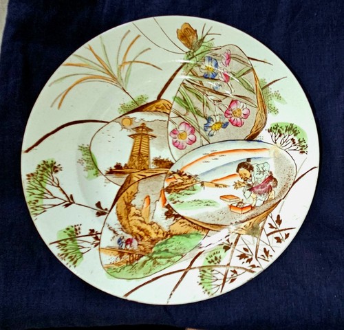 Antico piatto ceramica - in,