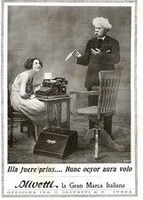 Pubblicita 1922 olivetti - 1922, m