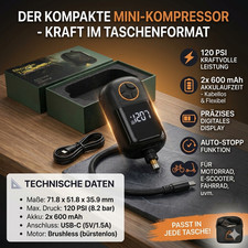 Yourscooter Mini Compressore