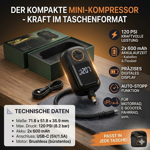 Yourscooter mini compressore - yourscooter,