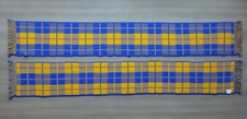 Sciarpa SCOZZESE VERONA PARMA CHIEVO stadio ULTRAS GIALLA BLU CM 150 