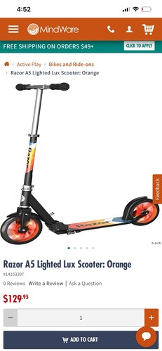 Razor lighted lux - razor, scooter