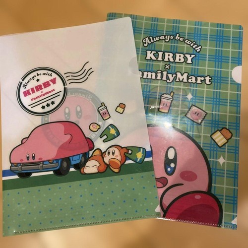 Kirby clear file folder - kirby,