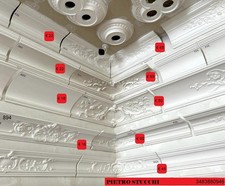 intonaci decorativi stucchi in gesso gole fregi modanature cornici profili vele