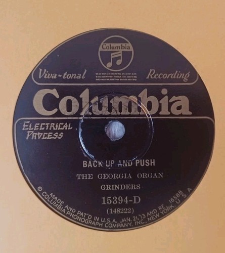 Rpm the georgia organ - 78,
