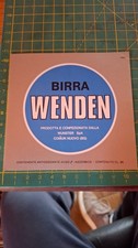 A28 etichetta birra wenden  mai montata prodotta da von wunster Bergamo