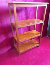 Etagere a ripiani in legno  di rovere periodo Novecento  libreria scaffale