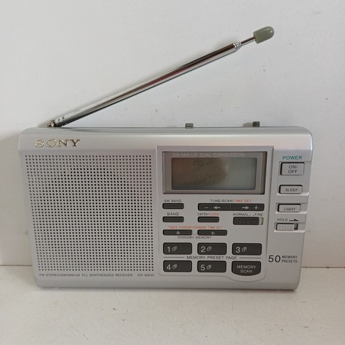 Sony icf sw35 pll synthesized - icf-sw35,