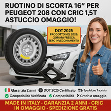Ruotino di scorta 16" Peugeot