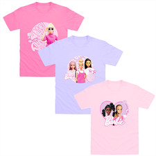 T-shirt Barbie bambina