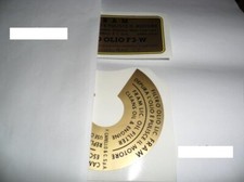 Fiat 1100 103/103 TV - Adesivi