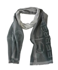 Sciarpa GF FERRE blu grigio