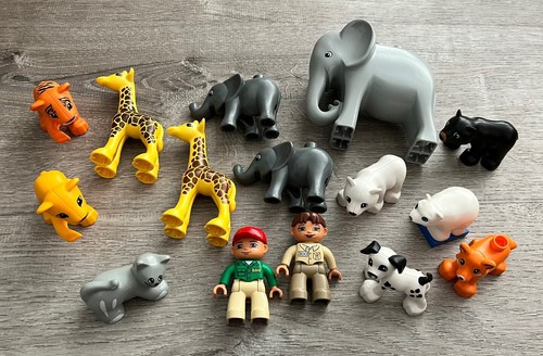 Lego duplo zoo animali figure - lego,