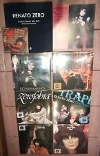 RENATO ZERO - picture disc collection BOX 6 LP + 7" edizione blue box n. 46