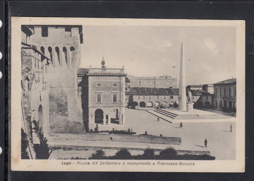 Cartolina lugo piazza - lugo,
