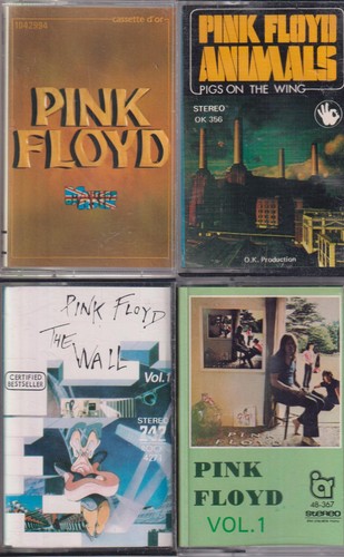 Pink floyd lot rares k7 - floyd,