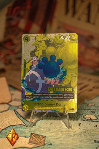 One piece tcg bartolomeo kuma - one,