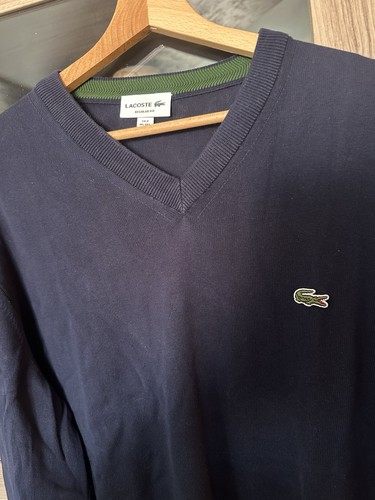 Lacoste maglione uomo blu navy - maglione,