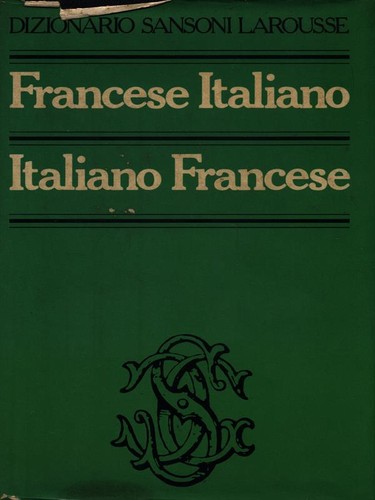 Dizionario sansoni larousse - dizionario,