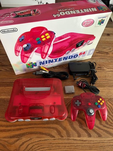Console nintendo rosso - console, 64