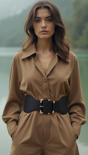 Donna colore nero elastico - donna,