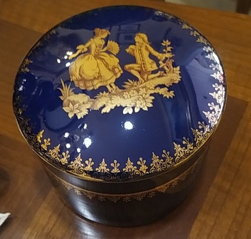 Cofanetto porcellana blu - cofanetto,