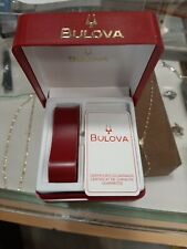 Bulova Scatola E Garanzia Vintage Nos nuovo