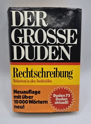 Vintage german dictionary - vintage, 1973