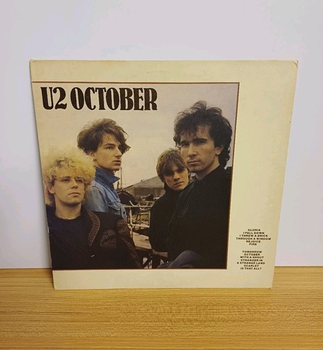 October vinyl lp 1981 - u2,