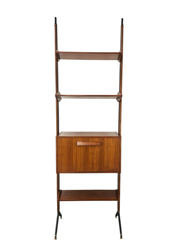 Libreria svedese teak - libreria, |