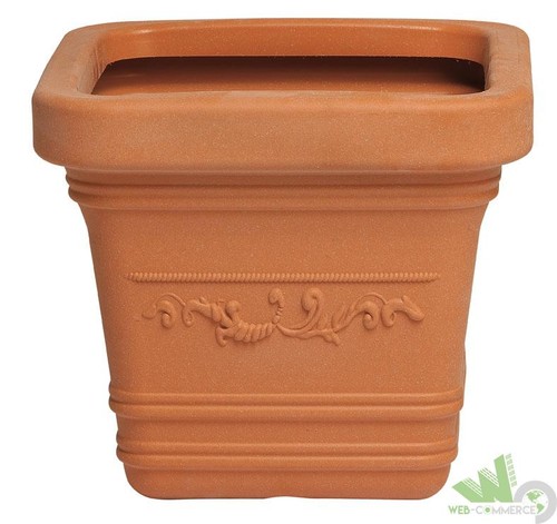 Vaso plastica festonato - vaso,