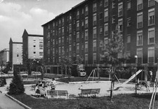 B665) PIEVE EMANUELE QUARTIERE I.N.I.C.I.S PARCO GIOCHI BAMBINI VIAGGIATA MILANO