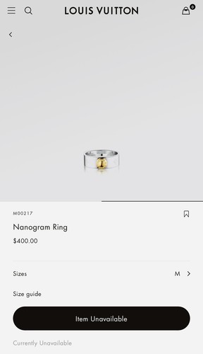Anello nanogramma autentico - anello,