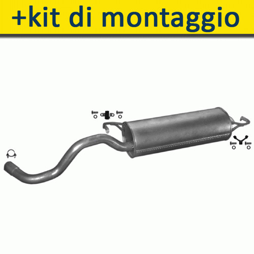 Silenziatore marmitta - silenziatore,