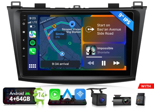 Per mazda 2010 android 14 - per, 9"