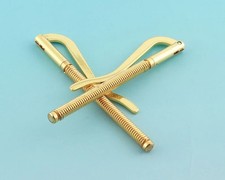 1PC 10K Oro Giallo Sopra