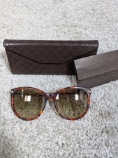 Occhiali da Sole Donna GUCCI Mod. GG 3771/S Tartarugati Aste Bamboo con Custodia