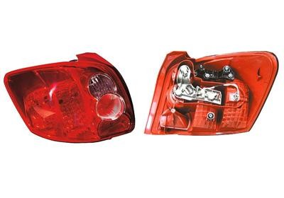 Fanale post senza farba - sx,